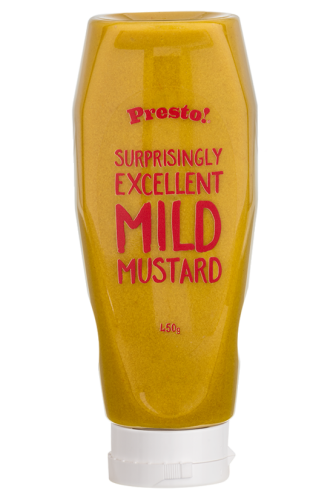 Presto! Surprisingly Excellent Mild Mustard 450g